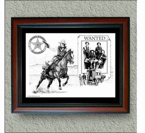 US Marshals "Historic Mountains With Engravable Area '20" image 0