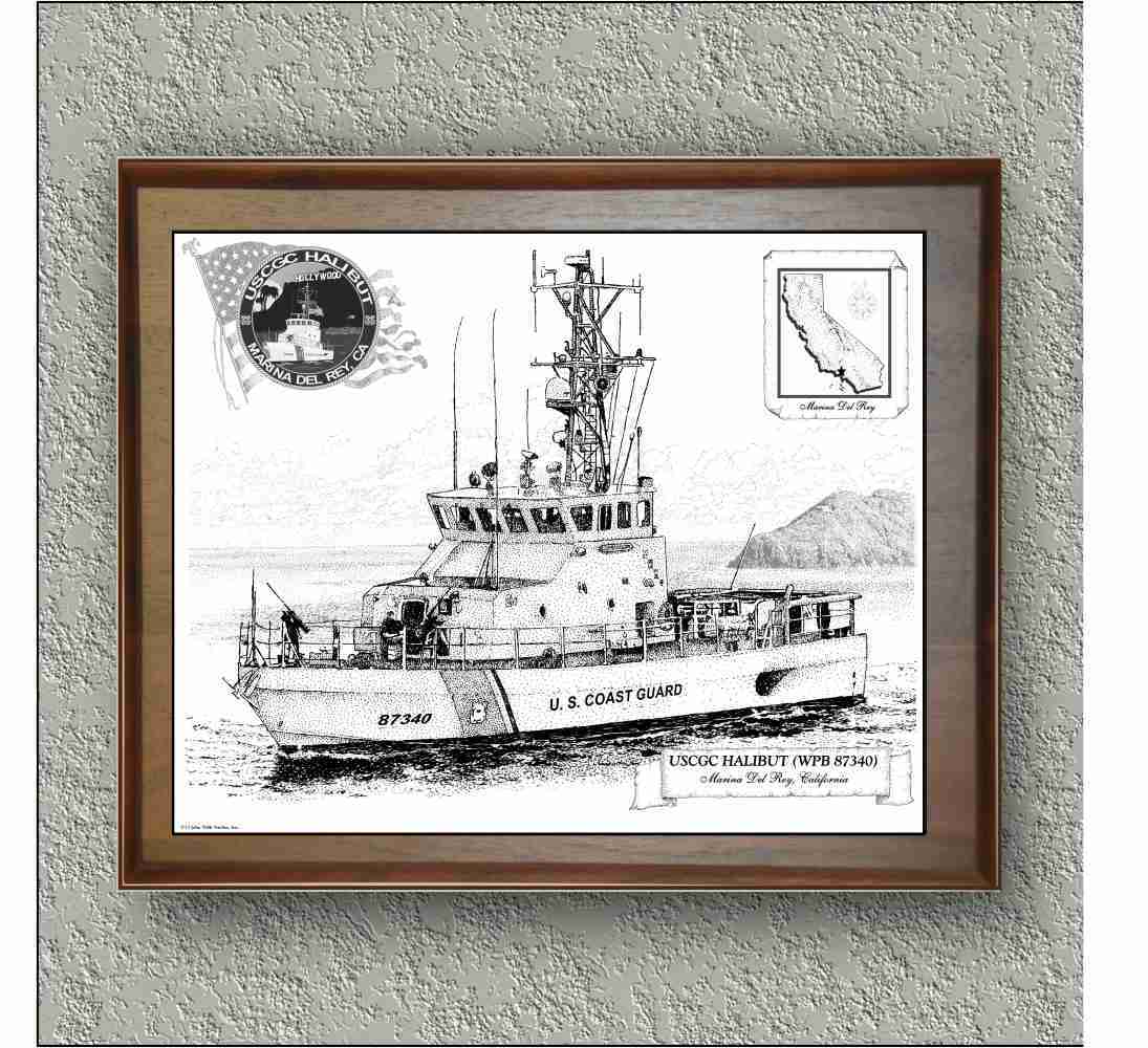 USCGC "HALIBUT WPB-87340 '17" image 1