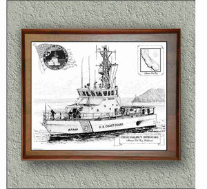 USCGC "HALIBUT WPB-87340 '17" image 1