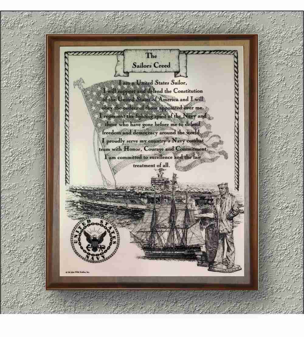 US Navy "The Sailor's Creed" image 1