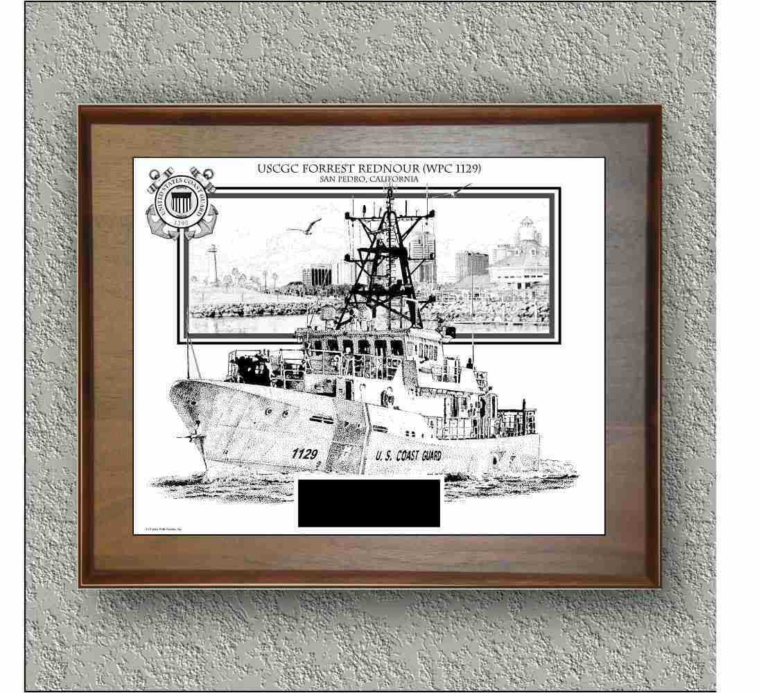 USCGC "FORREST REDNOUR WPC-1129 With Cavity '19" image 1