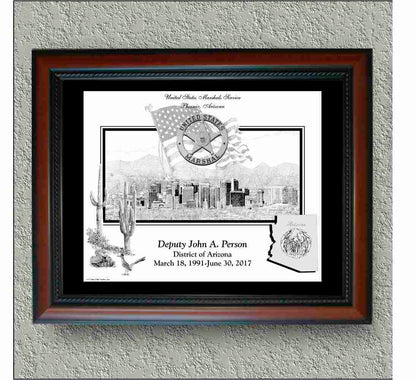 US Marshals "Phoenix, AZ Skyline" image 0
