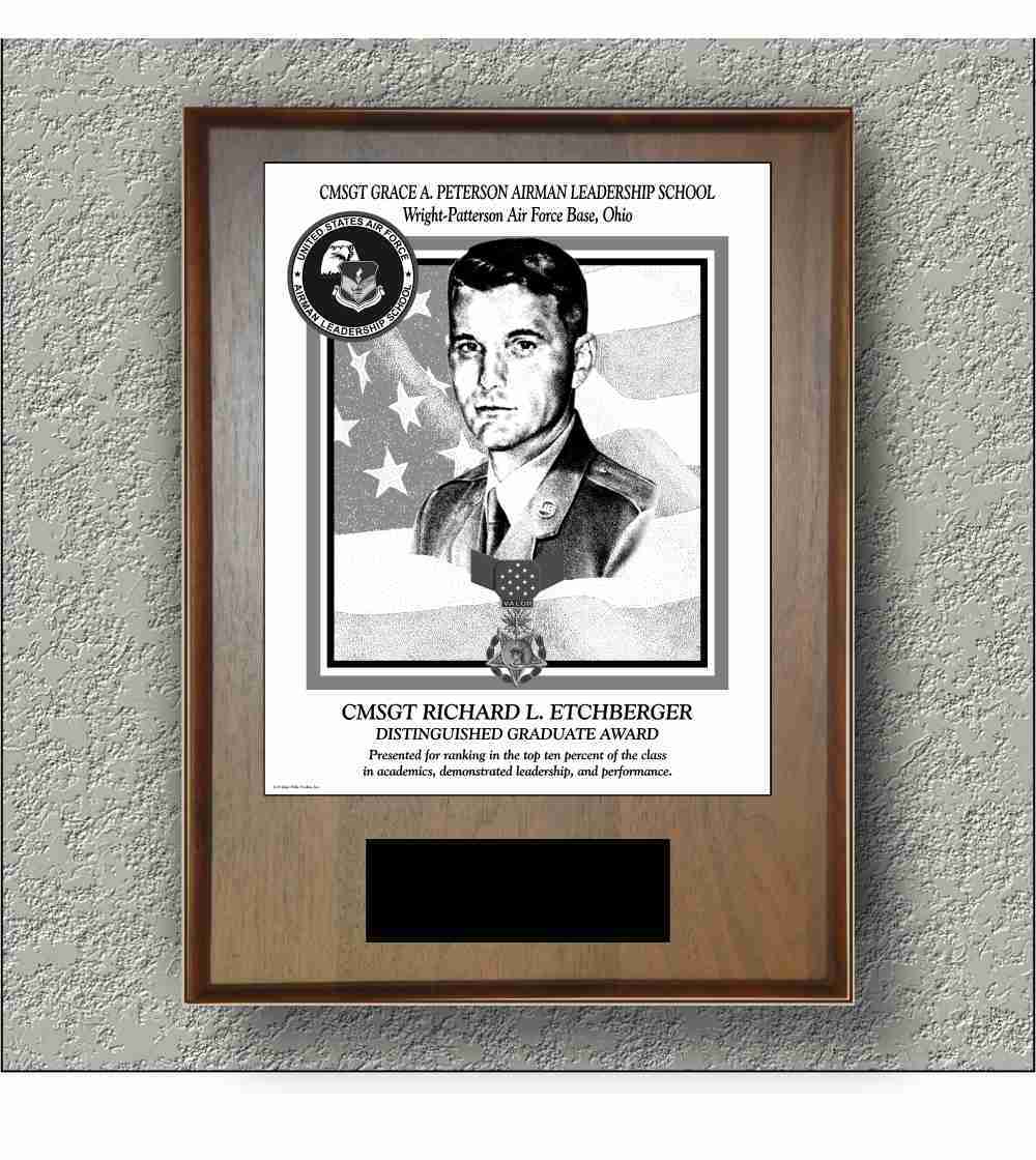 US Air Force Wright Patterson AFB Etchberger Distinguished Graduate Award image 0