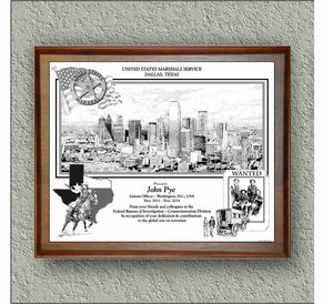 US Marshals "Dallas, TX Skyline" image 1