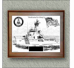 USCGC "DECISIVE WMEC-629 With Cavity '20" image 1