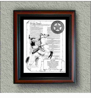 US Marshals "Historic Rider & Constitution" image 0
