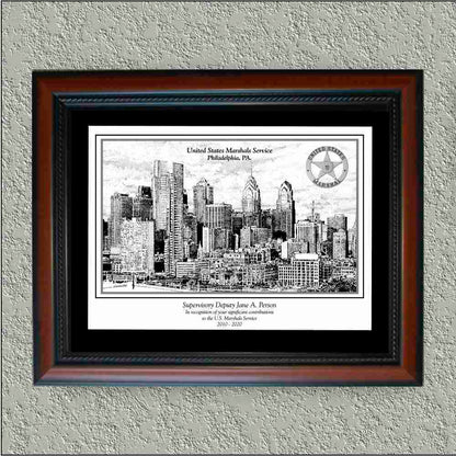 US Marshals "Philadelphia, PA Skyline '16" image 0