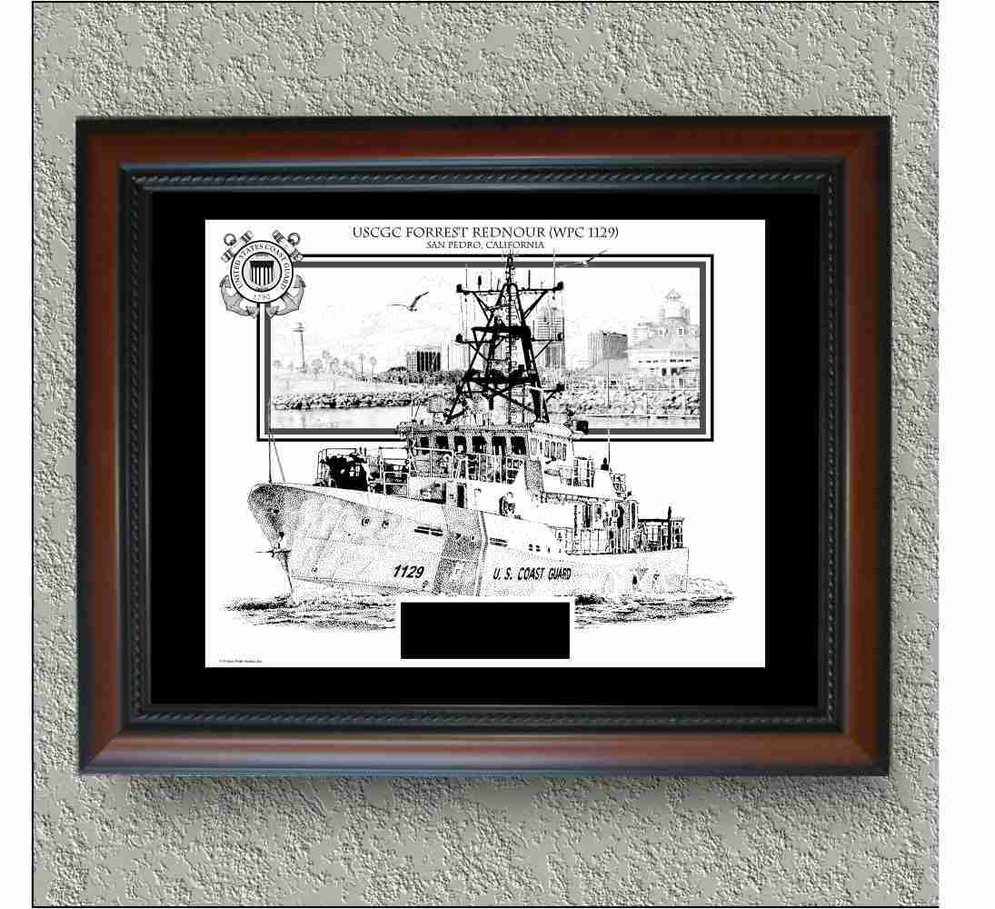 USCGC "FORREST REDNOUR WPC-1129 With Cavity '19" image 0