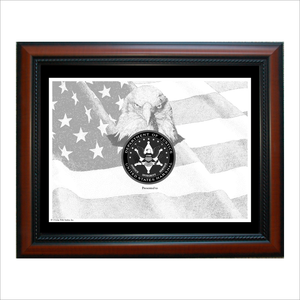 US Marshals Eagle with American Flag & Seal '25