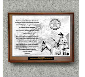 US Marshals "John Wayne Tecumsah Poem" image 1