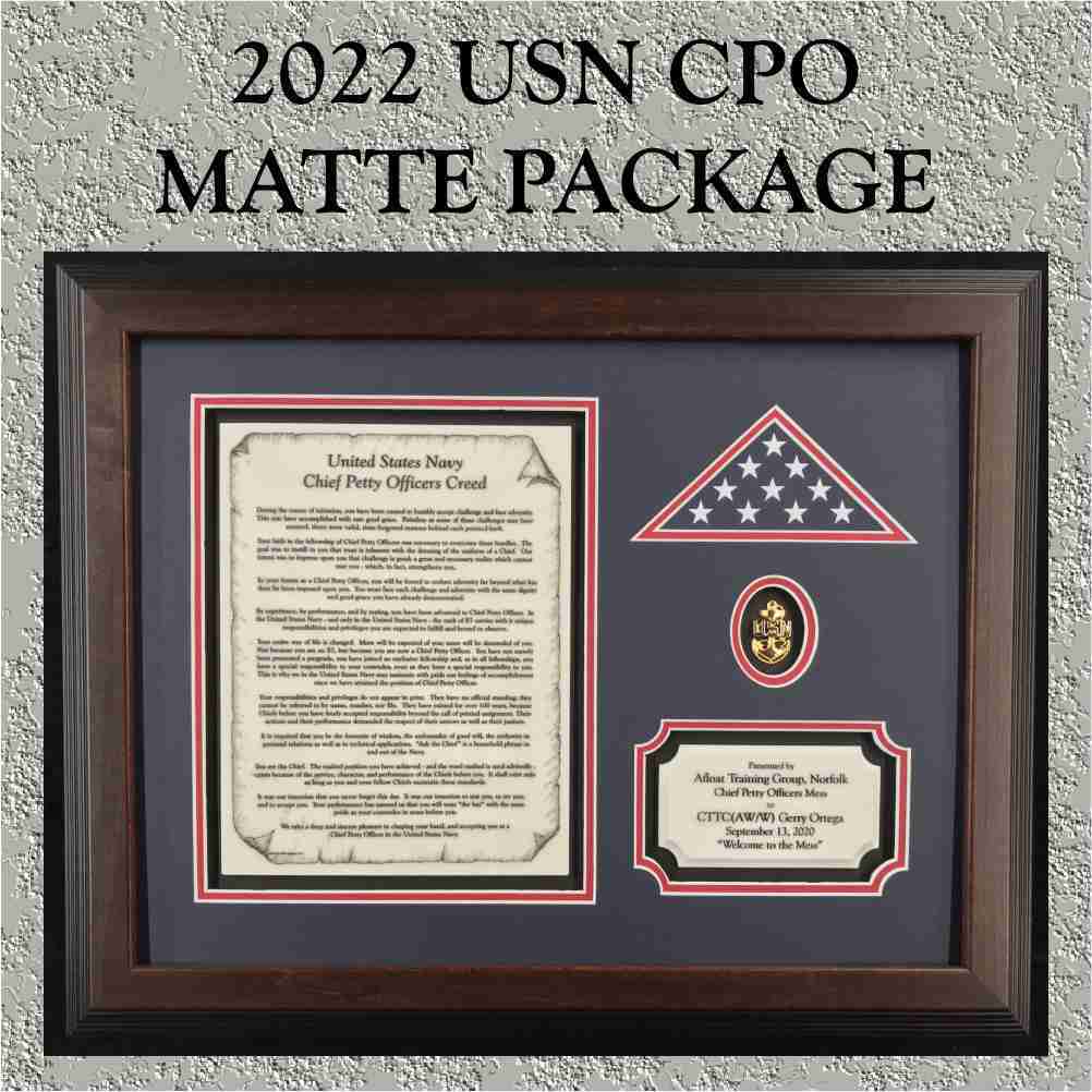 US Navy "2024 USN CPO Matte Package" image 0