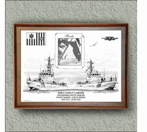 USCGC "MARLIN & RIDLEY With Cutterman's Pin '20" image 1