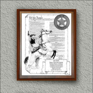 US Marshals "Historic Rider & Constitution" image 1