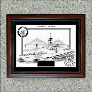 USCGC "HAMILTON WMSL-753 Sailor Of The Year With Cavity '20" image 0