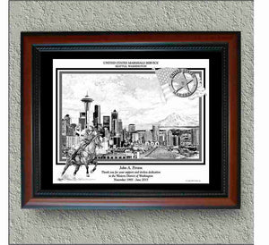 US Marshals "Seattle, WA Skyline" image 0