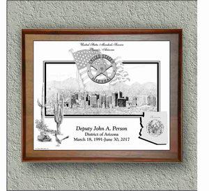 US Marshals "Phoenix, AZ Skyline" image 1