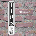 Custom House Sign "Retriever" Artwork image 0