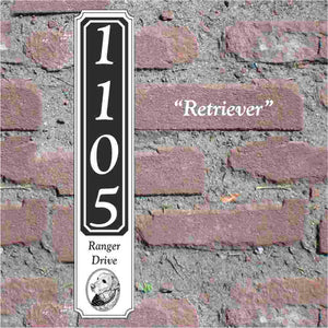 Custom House Sign "Retriever" Artwork image 0